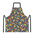 Cute Tropical Fruits Pattern Print Apron