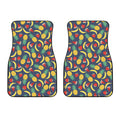 Cute Tropical Fruits Pattern Print Front Car Floor Mats