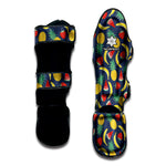 Cute Tropical Fruits Pattern Print Muay Thai Shin Guard