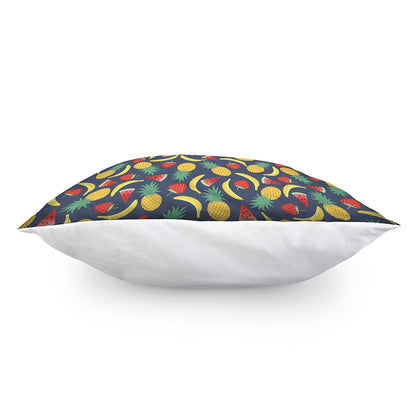 Cute Tropical Fruits Pattern Print Pillow Cover