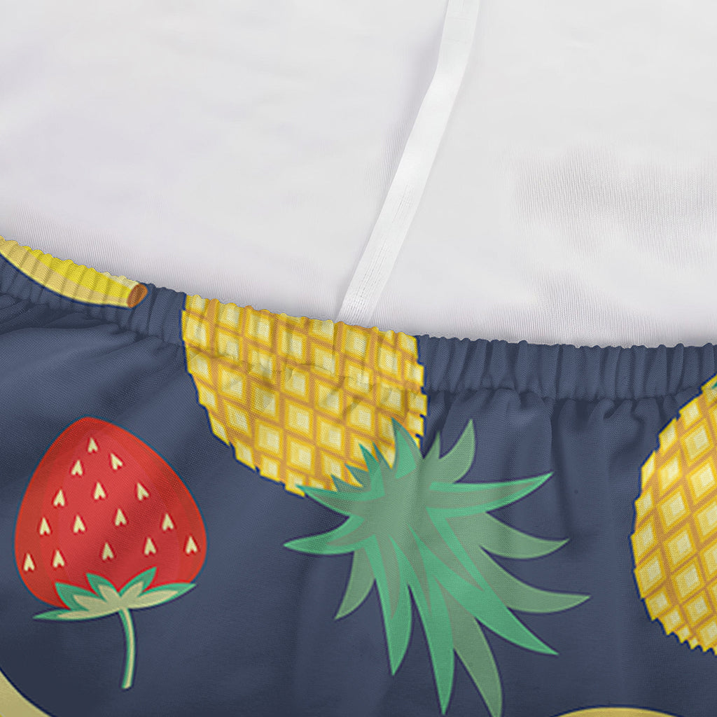Cute Tropical Fruits Pattern Print Sofa Cover