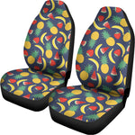 Cute Tropical Fruits Pattern Print Universal Fit Car Seat Covers