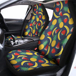 Cute Tropical Fruits Pattern Print Universal Fit Car Seat Covers
