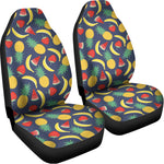 Cute Tropical Fruits Pattern Print Universal Fit Car Seat Covers