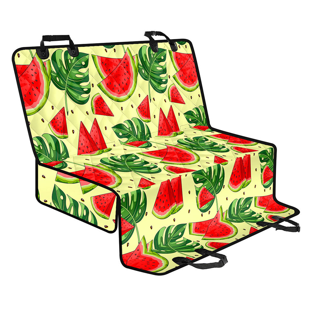 Cute Tropical Watermelon Pattern Print Pet Car Back Seat Cover