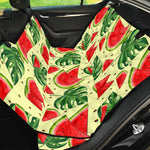 Cute Tropical Watermelon Pattern Print Pet Car Back Seat Cover