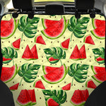 Cute Tropical Watermelon Pattern Print Pet Car Back Seat Cover
