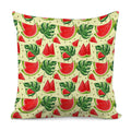 Cute Tropical Watermelon Pattern Print Pillow Cover