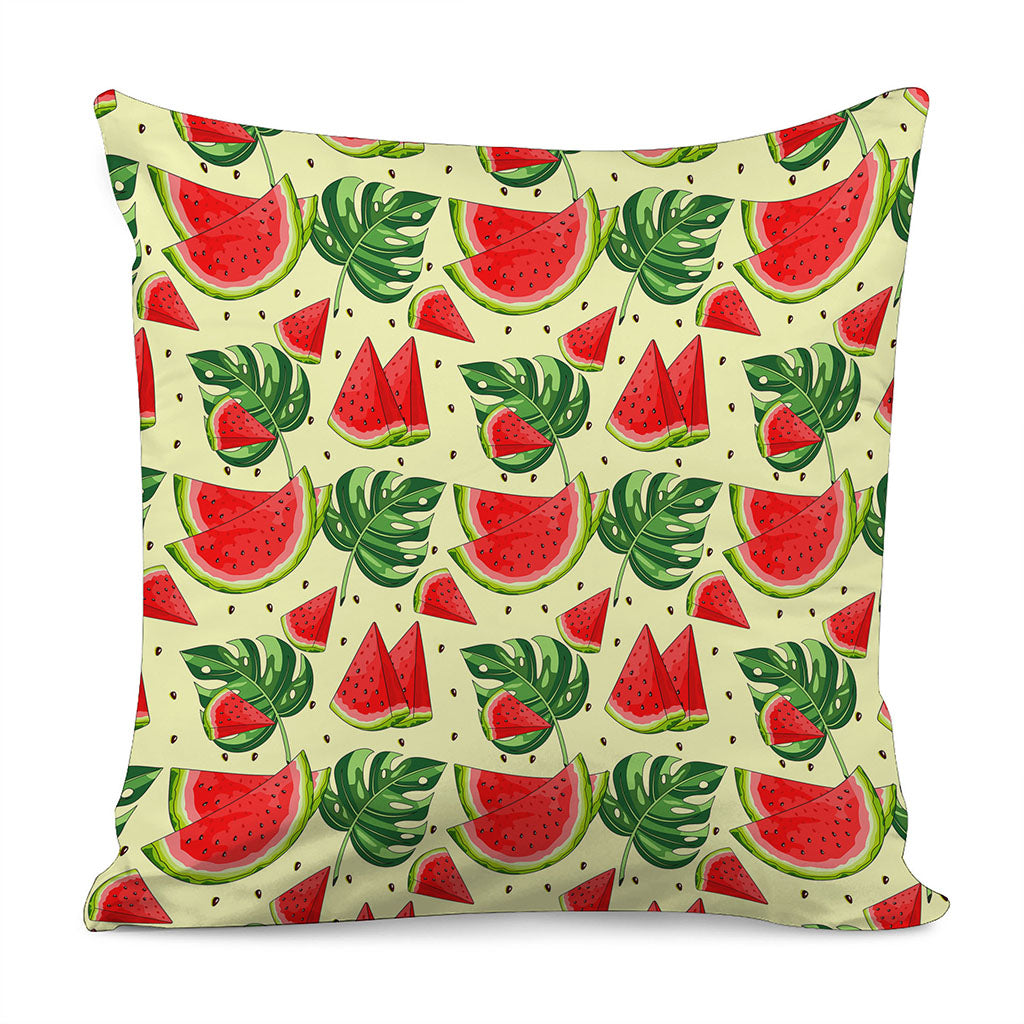 Cute Tropical Watermelon Pattern Print Pillow Cover