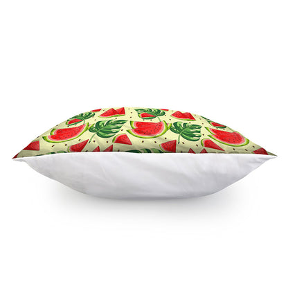 Cute Tropical Watermelon Pattern Print Pillow Cover