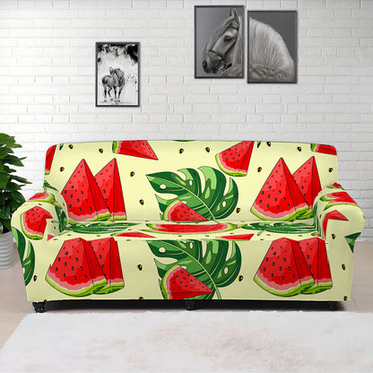 Cute Tropical Watermelon Pattern Print Sofa Cover