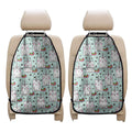 Cute Unicorn Cat Pattern Print Car Seat Organizers