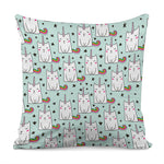Cute Unicorn Cat Pattern Print Pillow Cover