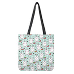 Cute Unicorn Cat Pattern Print Tote Bag