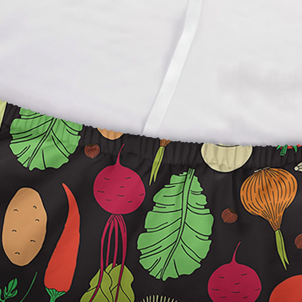 Cute Vegan Pattern Print Sofa Cover