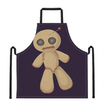 Cute Voodoo Doll Print Apron
