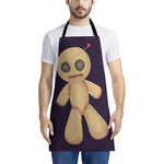 Cute Voodoo Doll Print Apron