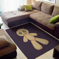 Cute Voodoo Doll Print Floor Mat