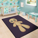 Cute Voodoo Doll Print Area Rug