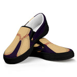 Cute Voodoo Doll Print Black Slip On Shoes