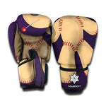 Cute Voodoo Doll Print Boxing Gloves