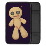 Cute Voodoo Doll Print Car Center Console Cover