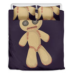 Cute Voodoo Doll Print Duvet Cover Bedding Set