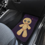 Cute Voodoo Doll Print Front Car Floor Mats