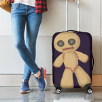 Cute Voodoo Doll Print Luggage Cover