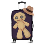 Cute Voodoo Doll Print Luggage Cover
