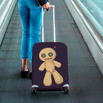 Cute Voodoo Doll Print Luggage Cover
