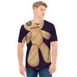 Cute Voodoo Doll Print Men's T-Shirt
