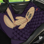 Cute Voodoo Doll Print Pet Car Back Seat Cover