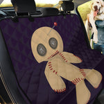 Cute Voodoo Doll Print Pet Car Back Seat Cover