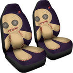 Cute Voodoo Doll Print Universal Fit Car Seat Covers