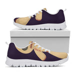 Cute Voodoo Doll Print White Sneakers