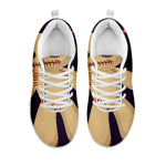 Cute Voodoo Doll Print White Sneakers