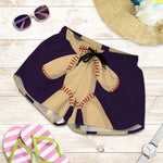 Cute Voodoo Doll Print Women's Shorts