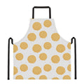 Cute Waffle Pattern Print Apron