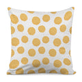 Cute Waffle Pattern Print Pillow Cover