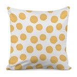 Cute Waffle Pattern Print Pillow Cover