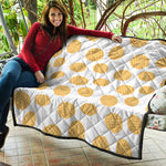 Cute Waffle Pattern Print Quilt