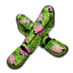 Cute Water Lily Pattern Print Muay Thai Shin Guard