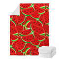 Cute Watermelon Pieces Pattern Print Blanket