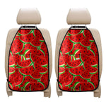 Cute Watermelon Pieces Pattern Print Car Seat Organizers