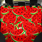 Cute Watermelon Pieces Pattern Print Pet Car Back Seat Cover