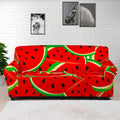 Cute Watermelon Pieces Pattern Print Sofa Cover