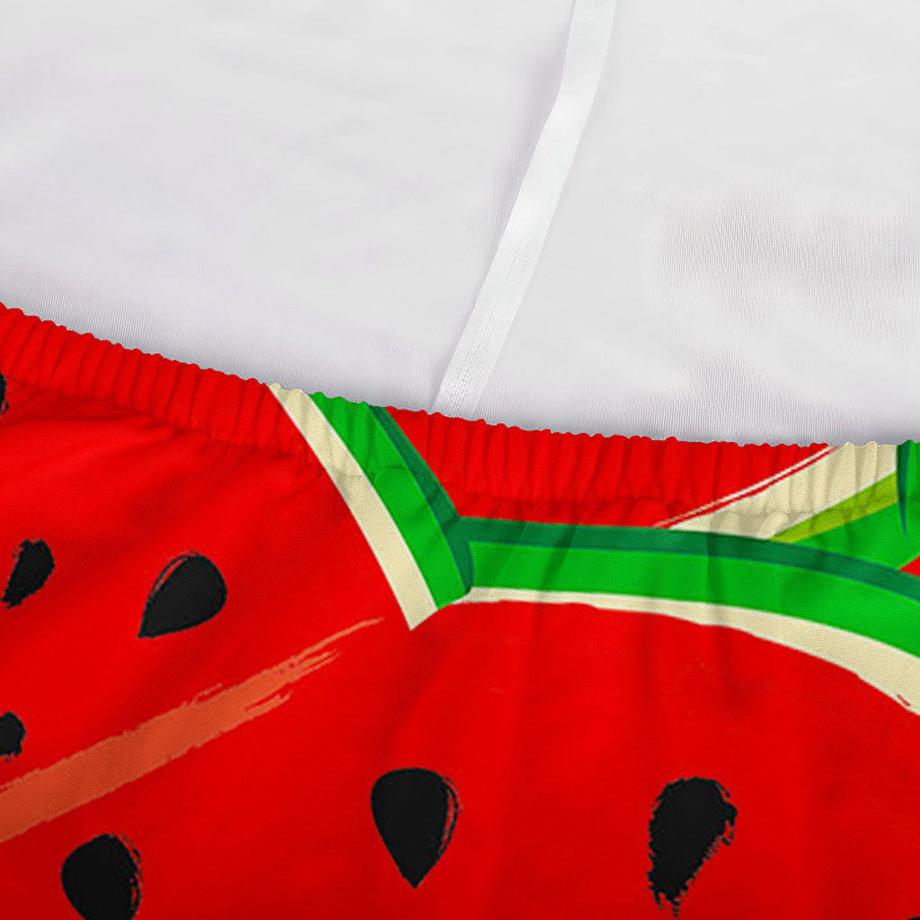 Cute Watermelon Pieces Pattern Print Sofa Cover