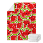Cute Watermelon Slices Pattern Print Blanket