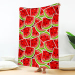 Cute Watermelon Slices Pattern Print Blanket
